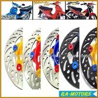 ราคา perforshop ปัจจุบัน MORIN จานดิสเบรค หน้า มีหลายสี สำหรับ โซนิค SONIC เวฟ100รุ่นเก่า เวฟ110s สมาย SMILE NOVA เทน่า TENA แดช DASH ไนซ์ NICE กระจก เวฟแต่ง 110 พับ ได้ มอเตอร์ไซค์ Motorcycle (17306214546