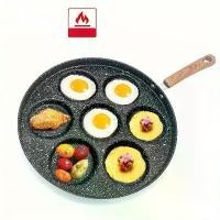 ราคา กระทะ 7 หลุม ไม่ติดกระทะ เหมาะสำหรับอาหารเช้า ไข่ เบอร์เกอร์รูปหัวใจ เหมาะสำหรับใช้ในร้านอาหาร เข่ง ปลาทู พลาสติก 8 นิ้ว (1732412289987217332)
