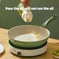 ราคา กระทะที่ไม่ติด Ecowin กระทะไม่ติดกระทะทอดลึก กระทะ หม้อซุป หม้อนม สีเขียว พร้อมฝาปิด การนำความร้อนอย่างรวดเร็วและเครื่องครัวหนาเหมาะสำหรับเตาทั้งหมด หม้อเคลือบเซรามิก (1731930462764697470)