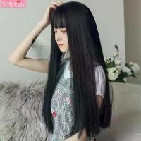 ราคา Softkiss วิกผมยาวผู้หญิง วิกผมยาวตรง มีหน้าม้า วิกผมปลอม สไตล์เกาหลี ฟรีตาข่ายคลุมผม หม้อ สอง หู กระทะ ที ฟาล์ว แท้ ฝาหม้อ ปิด ตรา จระเข้ เคลือบ หินอ่อน 32 ก้น ลึก (1732289764270113813)