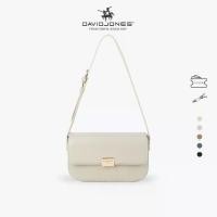 ราคา [COD] David Jones Paris กระเป๋าสะพายไหล่ กระเป๋าถือ หนัง pu สําหรับสตรี (1732118657707837011)