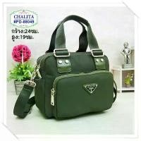 ราคา COD กระเป๋าทรงถือ พร้อมสายสะพายยาว กระเป๋าถือ กระเป๋าสะพาย รุ่น PD-88049 ยี่ห้อ CHALITA #กระเป๋าสะพาย #มีเก็บปลายทางTikTok (1731909670728075170)