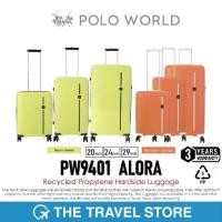 ราคา POLO WORLD PW9401 ALORA Re-PP Hardside Luggage กระเป๋าเดินทาง โปโลเวิล์ด รับประกัน 3 ปี (1732090727329334515)