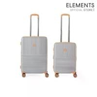ราคา [จัดส่งทันที] กระเป๋าเดินทาง ELEMENTS รุ่น RJD05 ขนาด 20/24/28 นิ้ว วัสดุ ABS ล้อลาก 4 ล้อ 360° น้ำหนักเบา (1732338297446893329)