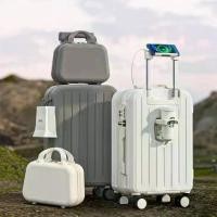 ราคา [พร้อมส่ง] กระเป๋าเดินทาง 20/26 นิ้ว กระเป๋าเดินทางล้อลาก เฟรมซิป ทนต่อการขีดข่วน ล้อลากกระเป๋าล้อลาก (1732010995135317278)