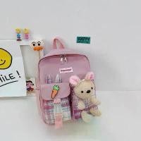 ราคา กระเป๋าเป้เด็กผู้หญิง เหมาะสำหรับนักเรียนชั้นประถมศึกษาและมัธยมต้น กระเป๋าเดินทาง หญิง ดีไซน์น่ารัก กระเป๋าเดินทางสาวน้อย สไตล์เจ้าหญิง ทันสมัย (1732122629595170923)