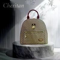 ราคา [COD] Cheritan กระเป๋าเป้ สะพายข้างได้ ถือได้ ใช้งานได้หลากหลาย เชอรีตัน F908 (1732046484862698678)