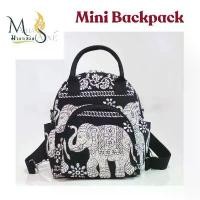 ราคา กระเป๋าเป้ กระเป๋าสะพาย เป้ กระเป๋า กระเป๋าช้างมินิ ลายช้าง ลายไทย ลายประจำจังหวัด มีบริการเก็บปลายทาง (1731644220771107885)