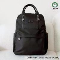 ราคา กระเป๋าเป้สะพายหลัง กระเป๋าเป้ ยี่ห้อ LINGKY รุ่น 6036 #เป้ #มีเก็บปลายทาง (1731815450593232864)