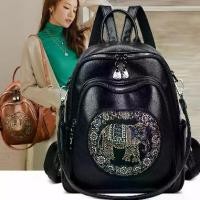 ราคา กระเป๋าเป้สะพายหลัง, ใหม่ในปี 2024, กระเป๋าผู้หญิงระดับไฮเอนด์จากจิงโจ้แท้, หนังนิ่ม, มีพื้นผิว, เหมาะสำหรับแม่วัยกลางคน, กระเป๋าเป้ Rhinestone (1730040250527419056)