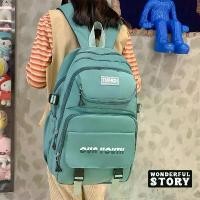 ราคา 【ส่งฟรี】 【พร้อมส่ง】 กระเป๋าเป้ สะพายหลัง กระเป๋าแฟชั่น ความจุขนาดใหญ่เวอร์ชั่นเกาหลี นักเรียนแฟชั่น (1731800700104246883)