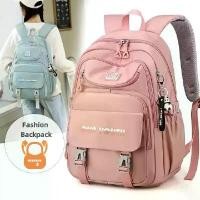 ราคา 【ส่งฟรี】 กระเป๋าเป้ สะพายหลัง กระเป๋าแฟชั่น ความจุขนาดใหญ่เวอร์ชั่นเกาหลี นักเรียนแฟชั่น สินค้าพร้อมส่ง (1732252020110296141)