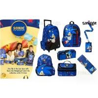 ราคา Smiggle Set Sonic กระเป่าเป้ ถุงดินสอ กล่องข้าว bento ขวดน้ำ พร้อมส่งในไทย ของแท้ (1732428850542118701)