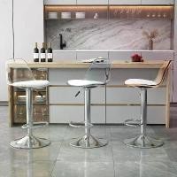 ราคา 【คาเฟ่/แต่งบ้าน】เก้าอี้บาร์หมุนได้+ปรับระดับ เบาะหนังPU แข็งแรง140kg! โปรโมชั่นร้อน ลด50% #เก้าอี้บาร์ #เฟอร์นิเจอร์คาเฟ่ #แต่งบ้าน #โมเดิร์น #เครื่องใช้ในร้าน #ของตกแต่ง #ดีไซน์สวย #รับน้ำหนักเยอะ (1