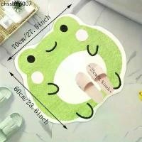 ราคา พรมเช็ดเท้า กบ สีเขียว ขนนุ่ม พร้อมส่ง ขนาด 70x60 ซม. พรมห้องน้้ำ ผ้าเช็ดเท้า หน้าห้องน้ำ ของขวัญ ของตกแต่ง (1732048793060739037)