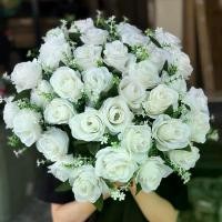 ราคา กุหลาบดอกแก้วx36 (รุ่นตูม) ของตกแต่ง (1730262058683238452)