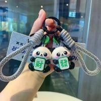 ราคา พวงกุญแจเชือกยางยืด ลายการ์ตูนแพนด้าโชคลาภ สำหรับกระเป๋าและกุญแจคู่ จี้ ของขวัญสร้างสรรค์ ของตกแต่ง (1731812484278422385)