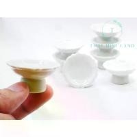 ราคา พานจิ๋ว สีขาว ไซต์กลาง (หน้าพานกว้าง 3.5 ซม. สูง 2 ซม.) พานเซรามิค มินิมอล Minimal ของจิ๋ว ของตกแต่ง (1731727503975810781)