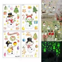 ราคา สติ๊กเกอร์ PVC ต้นคริสต์มาส มนุษย์หิมะ DIY หน้าต่าง ผนัง ฝาครอบโทรศัพท์ ของตกแต่ง (1729864256661719569)