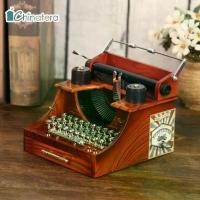 ราคา เครื่องพิมพ์ดีดวินเทจคลาสสิกสร้างสรรค์ โมเดลกล่องดนตรีไม้และโลหะ กล่องดนตรีโบราณ ของขวัญวันเกิดและงานแต่งงาน ของเล่น เครื่องประดับบ้าน ของตกแต่ง งานฝีมือ (1729701908805552895)
