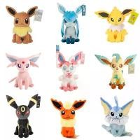 ราคา คอลเลกชัน Pokemon Eevee Plush, Flareon Vaporeon ตุ๊กตายัดไส้, อะนิเมะ Espeon Umbreon Glaceon Leafeon Sylveon ของเล่น, ของขวัญเด็ก hobbis (1732178918734529760)