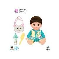 ราคา ตุ๊กตาเอจัง MELL CHAN หลับตาได้ อาบน้ำได้ ผมไม่เปลี่ยนสี A Chan Doll Set ตุ๊กตาเมลจังผู้ชาย ของเล่น (1732274157866616162)