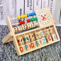 ราคา 【เก็บเงินปลายทาง】 ชุดเรียนรู้คำศัพท์ไม้ ลูกคิด บวกเลข ของเล่นเสริมพัฒนาการ ของเล่นไม้ ของเล่นเสริมทักษะ ของเล่น (1732087786080732543)