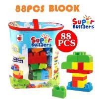 ราคา Mega Builders, 88 ชิ้น, บล็อกตัวต่อบล็อกขนาดใหญ่, ของเล่น Mega Bloks (1732307137886520533)