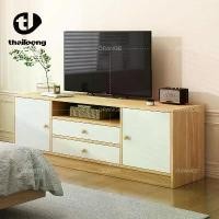 ราคา THailoong ที่วางทีวี ตู้วางทีวีแบบมีประตู 120/140CM ไม้เนื้อแข็ง ตู้วางทีวี 65/55/32นิ้ว ชั้นวาง tv คําแนะนําการขายที่ร้อนแรงในเดือนนี้ (1732317403371767559)