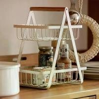 ราคา ตระกร้ามินิมอล ตระกร้าใส่ของในครัว 2ชั้น ของแต่งบ้านมินิมอล ฐานกว้าง30cm คลังสินค้า ตะกร้า ใส่ สังฆทาน เก็บ ผ้า เด็กหอ โครง หวาย เทียม พร้อม เส้น ถัก วาง ขนม ตู้ ลิ้น (1731910220897879928)