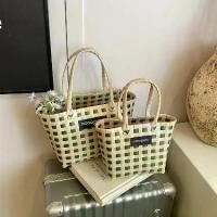 ราคา กระเป๋าถือแฮนด์เมด, INS อินเทอร์เน็ตคนดัง, การตั้งค่าพักผ่อนวันหยุดเชียงใหม่, วัสดุหวาย, กระเป๋าทอของผู้หญิง, กระเป๋าตะกร้าผัก, กระเป๋าถือ ตะกร้า ผ้า มี ฝา ปิด เส้น หวาย เท (1732107576131355918)