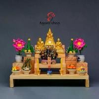 ราคา [จัดส่งทันที] หิ้งพระไม้ หิ้งโมเดิร์น โต๊ะหมู่บูชาขนาดเล็ก ชั้นวาง ไอ้ไข่ พระพิฆเนศ ราคาโรงงาน (1731700736350127438)