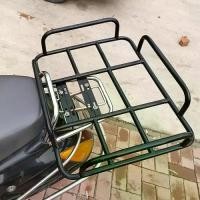 ราคา เหล็กบรรทุกอเนกประสงค์, ตะแกรงหลัง, ท่อเหล็กไร้ตะเข็บ, ฐานขายึดสีดำ, สำหรับกล่องส่งอาหาร, เหมาะสำหรับรถจักรยานยนต์และจักรยานไฟฟ้า, การติดตั้งด้านหลัง, ชั้นวาง (1732148538427540955)