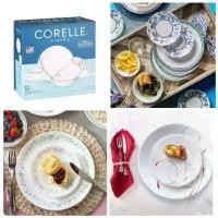 ราคา ส่วนลดมากมาย ชุดจาน/ชาม Corelle set (12/16 pcs) นำเข้าจากอเมริกา (1732094862388462595)