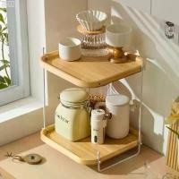 ราคา ️[Home] ชั้นวางเครื่องปรุง ไม้ไผ่ ชั้นวางของในครัว เคาเตอร์ครัว ที่เก็บของบนเคาน์เตอร์ เครื่องปรุงรส ชาม ท็อปไม้ ขายดี (1732379509223294039)