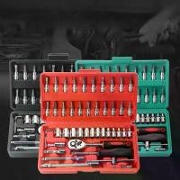 ราคา InnTech KING TOOLS PREMIUM ชุดเครื่องมือ ประแจ ชุดบล็อก 46 ชิ้น ผลิตจากเหล็ก CR-V Chrome Vanadium คุณภาพสูงชุดเครื่องมือช่าง ชุดเครื่องมือ ประแจ ชุดบล็อก 216 ชิ้น (ชุดใหญ่) ชุดปร (1731632221502015640)