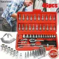 ราคา ♕ RLL ชุดบล็อกประแจ เครื่องมือช่าง ชุดประแจบล็อก 46 ชิ้น บล็อก 1/4 ชุดบล็อก ประแจ Hand Tools ชุดเครื่องมือ อุปกรณ์ช่าง ประแจชุ (1732041703441664749)