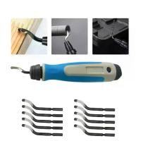 ราคา ชุดเครื่องมือ Deburring, NG1000, พร้อมใบมีดหมุนเหล็กความเร็วสูง 11 ใบ, หัวโรตารี่ (1731894079233689032)