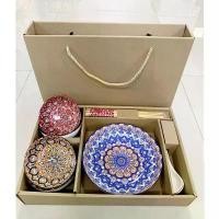 ราคา ชุดถ้วยจานตะเกียบ2ถ้วย2 ตะเกียบคู่2 ช้อน2อัน 2wan 1pan (1731896300152129417)