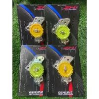 ราคา ปั๊มน้ำมันเครื่องแต่ง CNC WAVE-125 มี 2 สีให้เลือก (เขียว,เหลือง) ตะกร้า รถ เวฟ 110 แท้ อาม dkt (1732212863676024429)