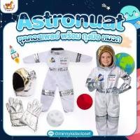 ราคา เกรดห้าง Astronuat ชุดนักบินอวกาศเด็ก ชุดอาชีพเด็ก ชุดคอสเพลย์ พร้อม ถุงมือ หมวก ชุดเด็ก ชุดนักบิน สินค้าแนะนำ (1732070399746082085)