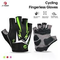 ราคา ถุงมือปั่นจักรยาน X-TIGER ปาล์มซิลิโคนกันลื่น เหมาะสำหรับจักรยานเสือภูเขา ปีนเขา MBT สะท้อนแสง ครึ่งนิ้ว ระบายอากาศ ถุงมือ (1732291510368896390)