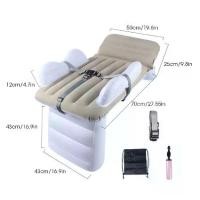 ราคา เตียงเป่าลมในรถยนต์ เตียงเดินทางบนเครื่องบิน เตียงเป่าลมแบบพกพารถไฟความเร็วสูง ที่นอน PVC flocking (1729935393692683068)