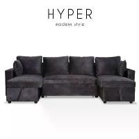 ราคา HYPER โซฟาปรับนอน ขนาด 3-4 ที่นั่ง โครงสร้างไม้แท้ น้ำหนักดี ฟองน้ำหนานุ่ม หุ้มหนัง PU ผ้าฮอลแลนด์ ระบบพ็อกเก็ตสปริง ปรับเปลี่ยนรูปแบบได้ พร้อมหมอนฟรี (Pro-Order เลือกสี ผ้า หนัง ได้) (173195931619128