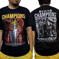 ราคา TeeTwoOne เสื้อยืด Premier Leagueพิมพ์ลาย เสื้อสีดํา เสื้อยืดผู้ชาย tshirt men "CHAMPIONS2" ผ้าCOTTON OVERSIZE ขายดีประจำเดือนนี้ (1731704370808981035)