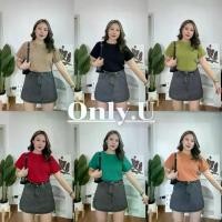 ราคา เสื้อเด็ก เสื้อยืด สำหรับเด็กผู้หญิงอ้วน ผ้า Cotton นุ่ม ยืดมาก ป้าย Only.U ของแท้ COD BB92 (1732289123842426276)