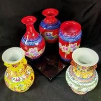 ราคา kwongkwong แจกันเซรามิก งานกังไสแท้ ลายคลาสสิกงานดีสวยงาม ของมงคล ตกแต่งบ้าง บล็อกบัสเตอร์ ชุด เทียนพรรษา พร้อม ผ้า อาบ น้ําฝน (1731990240131516097)