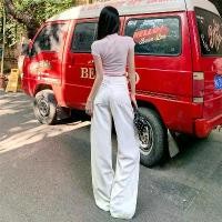 ราคา กางเกงเอวสูงทรงกระบอก กางเกงยีนส์สีพื้น กางเกงสไตล์เกาหลี ผู้หญิง jeans jennie pants กระโปรงทรง ตรง เอววี ขาสั้น สาวอวบ กระโปรง จีบรอบ กางเกงขายาว ผ้าวูลเวฟ บาน ทรง แคบ ขายาว ลาย (1732235937012418056)