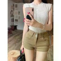 ราคา กางเกงยีนส์เอวสูง กางเกงขาสั้นสุดฮอต สำหรับผู้หญิง สไตล์เกาหลี รัดรูป ยืดได้ สาวฮอต กางเกงร้อน มาใหม่สำหรับฤดูร้อน 2025 เสื้อ น่ารัก สไตล์ ชุด ผ้า พรีเสื้อ mardi คน อวบอ้วน ไป คาเฟ่ สาว อวบ คู่ สวยๆ (