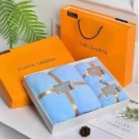 ราคา ชุดผ้าขนหนู 3 in 1 ผ้าขนหนูอาบน้ำ ไมโครไฟเบอร์ กำมะหยี่ปะการัง ดูดซับน้ำ ผ้าขนหนู พร้อมกล่องของขวัญ รวมผ้าขนหนูหน้า (1731969349106631897)